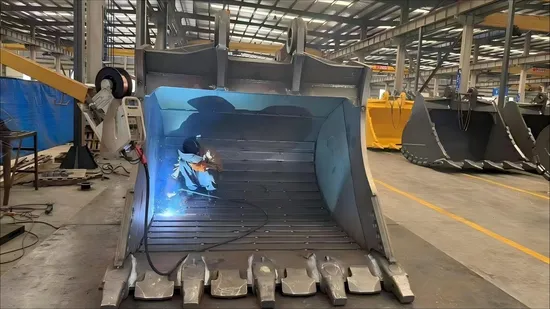 Excavator Attachments Rock Drilling Bucket