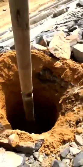 Excavator Foundation Piling Tools Hole Digger Hydraulic Drilling Auger